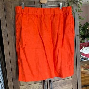 JCrew Linen Skirt